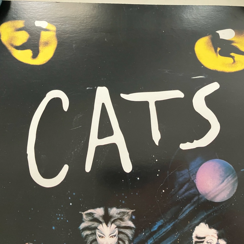 Cats Musical Poster (Off Broadway)